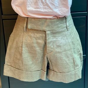 Vertigo Paris Gold Shorts sz 4